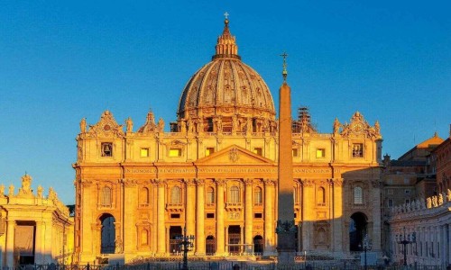 Early morning view of vatican.